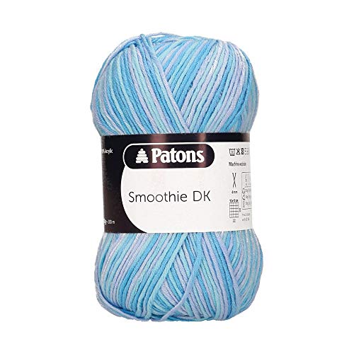 Patons Fil à tricoter acrylique Bleu Taille unique en promo à 4,59€ (-59%) sur Amazon FR