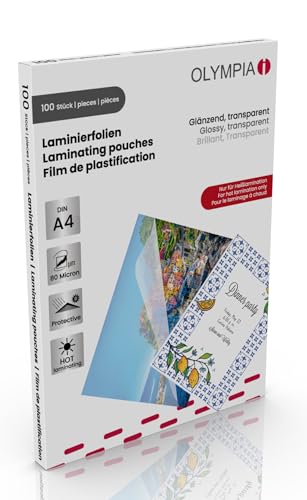 Olympia 9166 - Fundas para plastificar - Auto & Moto en promo à 7.80€