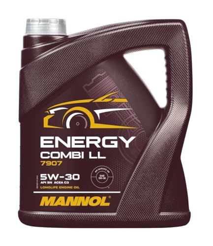 MANNOL 88888700500 Energy Combi Huile de moteur LL, 4 l en promo à 24,49€ (-46%) sur Amazon FR