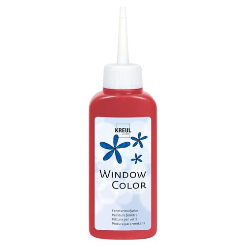 KREUL 42737 - Window Colour rojo oscuro 80 ml, pintura al... - Bon plan à 4.79€
