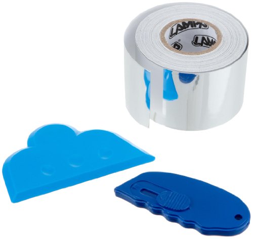 Lampa 07698 - Striscia adesiva cromata, 40 mm x 10 m - Maison & Cuisine Amazon Italie à 11.69€