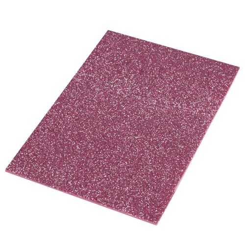 Rayher 3005133 Glitzer Crepla Platte, 30 x 45 x 0,2 cm, Rosa