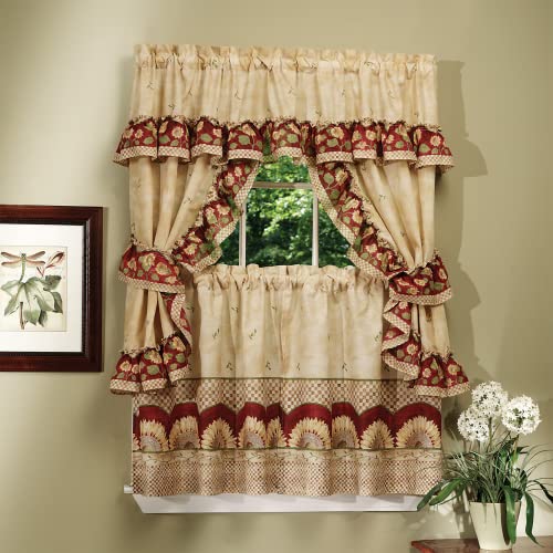 Achim Home Furnishings Sunflower Cottage Set, Antique... - Garden & Outdoor Amazon France à 13.18€