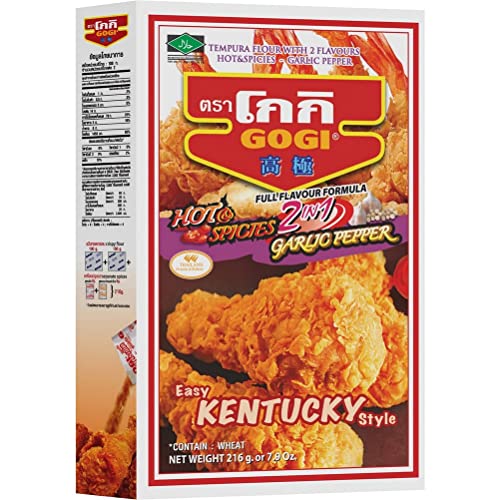 GOGI - Tempuramehl Gewürzmix 2in1, (1 X 216 GR) - High-Tech & Électronique Amazon Allemagne à 1.69€