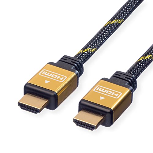 ROLINE Cable HDMI Gold High Speed con Ethernet Macho... - High-Tech & Électronique Amazon Espagne à 16.54€