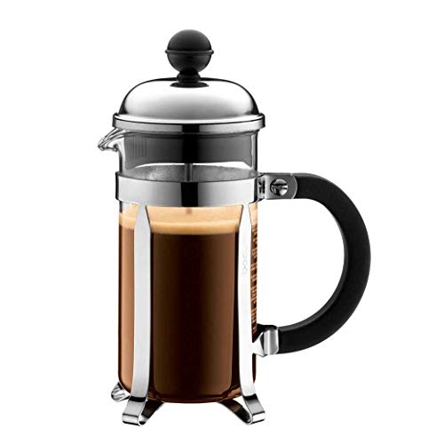 CHAMBORD Cafetière à piston, 3 tasses, 0.35 l, acier inox - Bricolage & Outils Amazon France à 14.95€