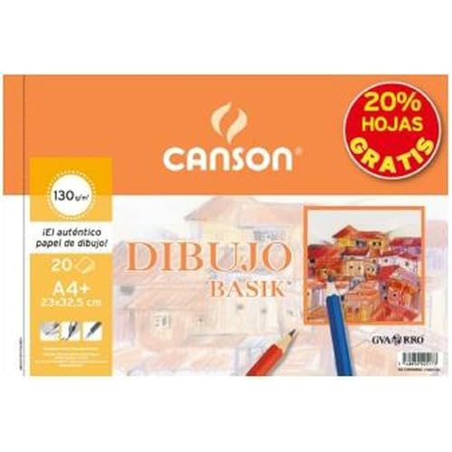 Bloc de dibujo Canson Basik Microperforado 130 g/m² - Loisirs Créatifs Amazon Espagne à 7.46€
