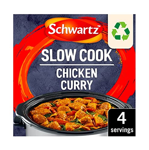 Schwartz Chicken Curry Slow Cookers Recipe Mix, 33g - Épicerie Amazon Royaume-Uni à 1.10€