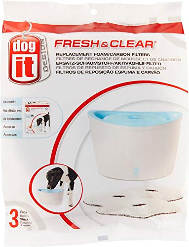 Dogit Accessoire Pack de 3 Recharge Charbon pour Fontaine à... en promo à 3,38€ (-59%) sur Amazon FR