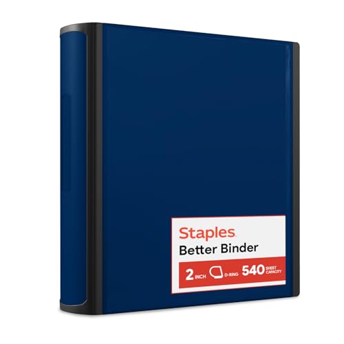 Staples Better Binder, 5 cm, Blau - Maison & Cuisine en promo à 33.22€
