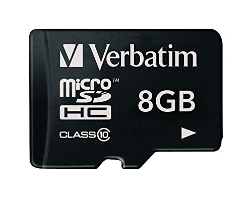 Verbatim 44012 8 Go microSDHC Class 10 Carte mémoire - Sports & Fitness Amazon France à 10.80€