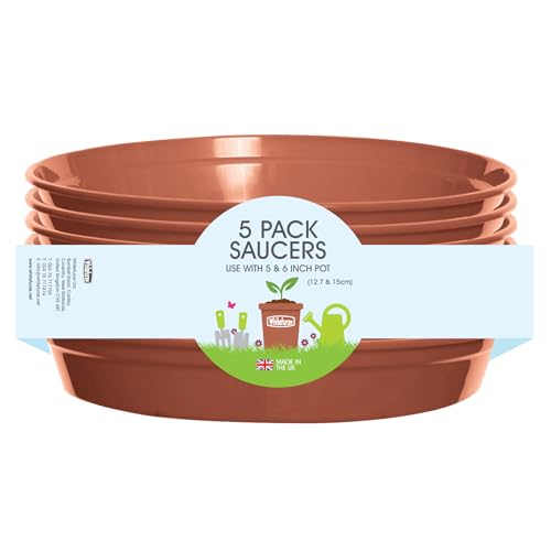 Whitefurze G04118 Garden Pot Saucer for 12.7/ 15cm Pot... - Jardin & Extérieur en promo à 1.79€