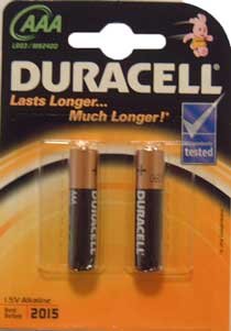 Duracell Mn2400 Lot de piles Aaa Basic Lot de 2 - Santé & Bien-être Amazon Royaume-Uni à 2.59€