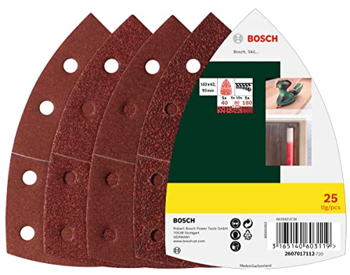 Bosch Professional Bosch 25x Disques Abrasifs Mixtes Papier... - Bricolage & Outils Amazon France à 8.49€