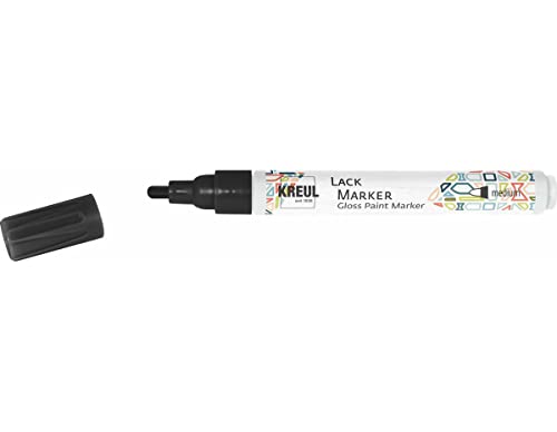 KREUL 47011 - Penna a vernice nera media, con punta tonda... - Bon plan à 3.99€