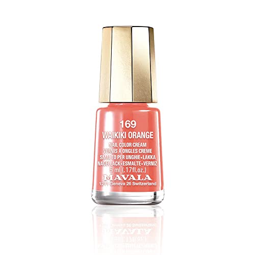 Nail Color 169-Waikiki Orange 5 Ml - Beauté & Parfums Amazon Italie à 4.26€