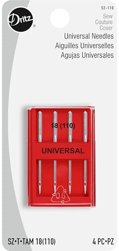 Dritz Lot de 4 aiguilles universelles pour machine Taille 18 - Sports & Fitness Amazon France à 8.93€