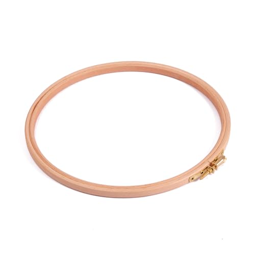 Elbesee 8"/20cm Diametre Wooden Embroidery Hoop with Metal... - Loisirs Créatifs Amazon Royaume-Uni à 6.20€