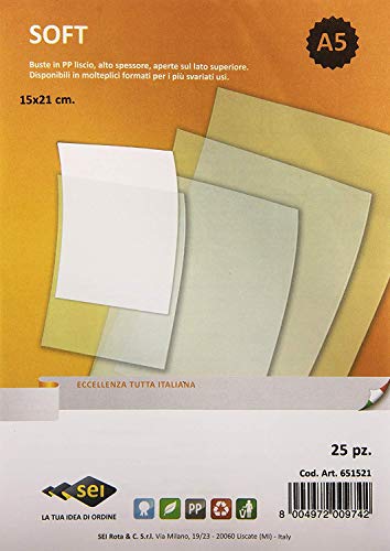 Sei Rota Soft A4 600Stück (die) Abdeckungen und Zubehör - Fournitures Bureau Amazon Allemagne à 3.34€