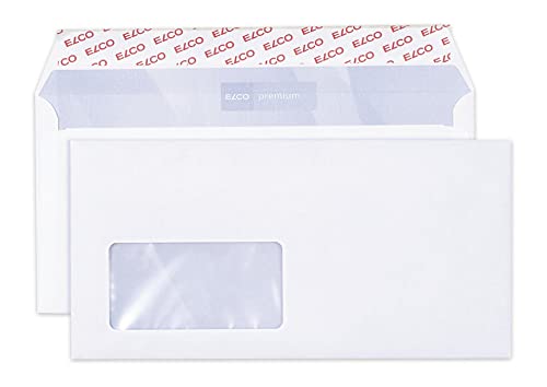 ELCO Premium C5/6 DL Envelopes with Left Window — 80 g/m²... - Amazon Royaume-Uni à 10.23€