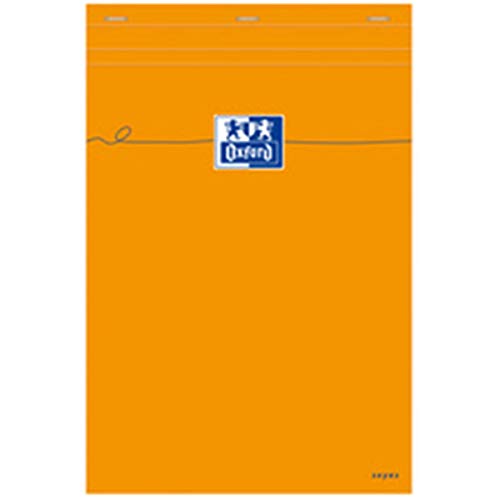 Oxford Seyès, Notepad A4, 160 pagine, Arancione - Fournitures Bureau en promo à 8.38€
