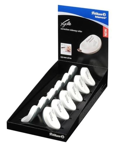 Pelikan Korrekturroller blanco Xycle, 4,2 mm x 8 m, weiß... - Fournitures Bureau en promo à 27.44€