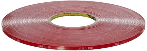 3M 4910 VHB Adhesive Tape, 6 mm x 33 m, 1.0 mm, Clear, Film... - Maison & Cuisine Amazon Royaume-Uni à 244.69€