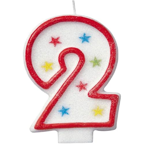 Unique Party - 37312 - Bougie à Paillettes d'Anniversaire... - Amazon France à 6.07€