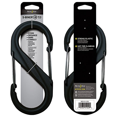 Nite Ize SBP8-03-01BG S-Biner doppio moschettone in... - Sports & Fitness Amazon Italie à 8.95€
