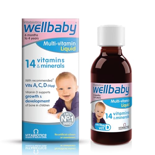 Vitabiotics Wellbaby Multi-Vitamin Liquid, 150ml, (Pack of... - Bébé & Puériculture Amazon Royaume-Uni à 2.72€