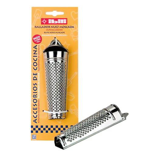 IBILI 750600 Râpe pour Noix de Noz Moscada, INOX, Argent... en promo à 4,96€ (-51%) sur Amazon FR