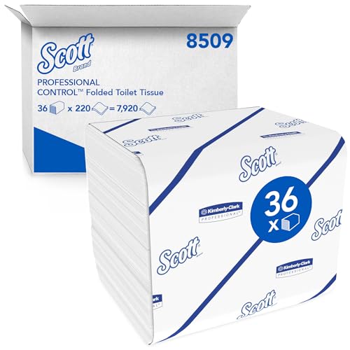 Scott Control Folded Toilet Tissue 8509-2 Ply Toilet Paper... - Maison & Cuisine Amazon Royaume-Uni à 76.82€