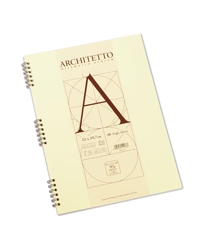 Pigna 010544210 Architektenblöcke A4 Spirale Fg. 40 10 mm... - Amazon Germany à 10.79€