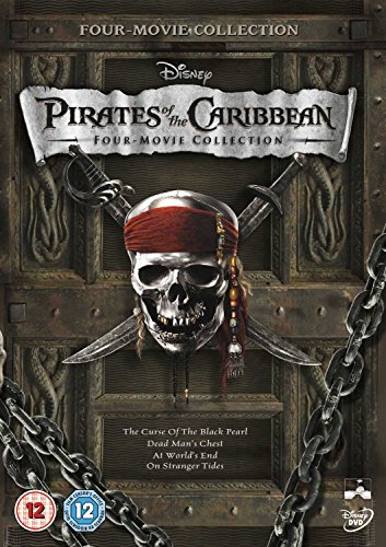 Pirates of the Caribbean 1-4 Box Set - Auto & Moto Amazon Royaume-Uni à 3.19€