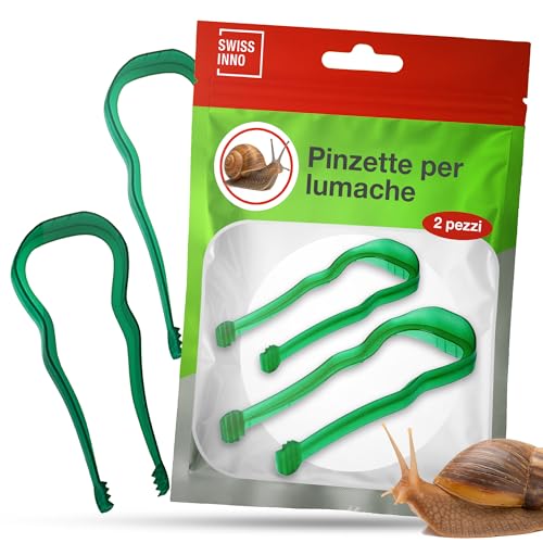 SWISSINNO Pinza per lumache – Set da 2 – Rimozione senza... - Animalerie Amazon Italie à 6.99€