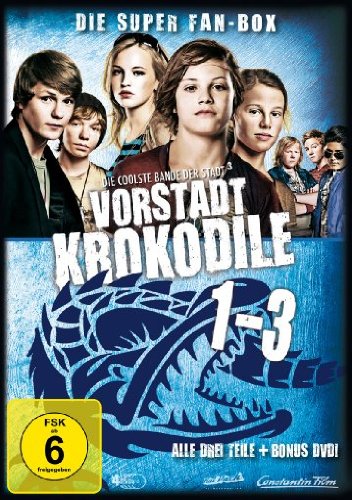 Vorstadtkrokodile 1-3 - Super Fan-Box [4 DVDs] - Livres & eBooks en promo à 7.03€