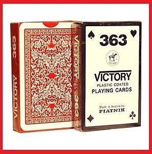 Piatnik 1313 Victory, Kartenspiel, Rot - Jouets & Jeux Amazon Allemagne à 2.94€