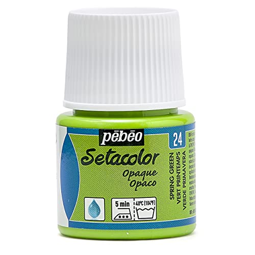 Pébéo 295-024-Pintura para Tejidos y Telas, Pintura, Verde... - Nouvelle promo Amazon à 4.25€