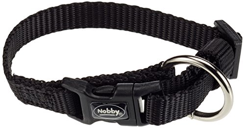 Nobby Halsband Classic, schwarz L: 13-20 cm, B: 10 mm, 1... - Animalerie Amazon Allemagne à 2.49€