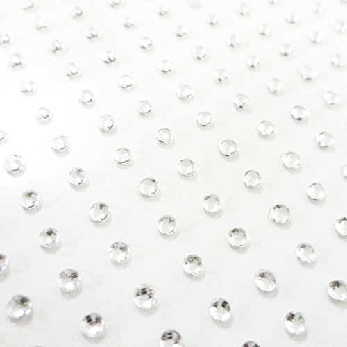 225 x 2mm Clear Diamante Self Adhesive Rhinestone Body Nail... - Beauté & Parfums Amazon Royaume-Uni à 1.99€
