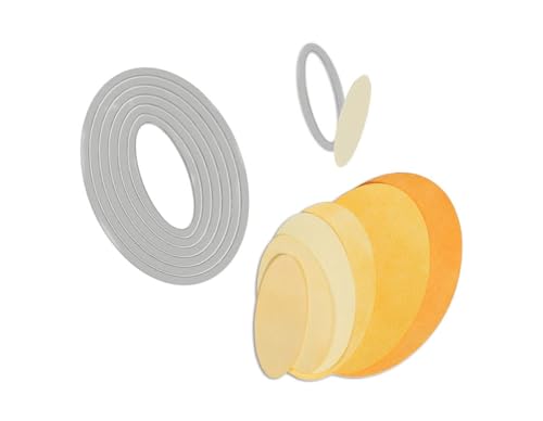 Sizzix Framelits Die Ovals, Set of 7 - Maison & Cuisine Amazon Royaume-Uni à 11.00€