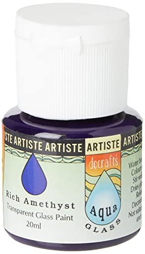 Artiste Aquaglass Rich Amethyst 20ml, Water Based Paints... - Baby & Nursery Amazon UK à 2.60€