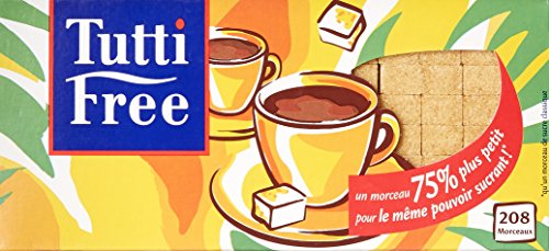 Tutti Free Edulcorant Morceaux Bruns, 290g - Épicerie Amazon France à 5.01€