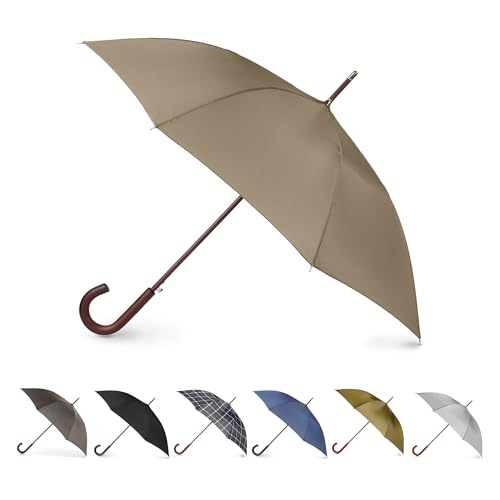 Totes Parapluie en bois à ouverture automatique, beige... en promo à 32,52€ (-41%) sur Amazon FR