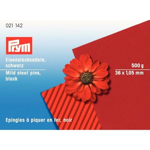 Prym - Prym Steel Black (1,05 x 36 mm) Headpins - 1 unità - Bricolage & Outils Amazon Italie à 12.25€