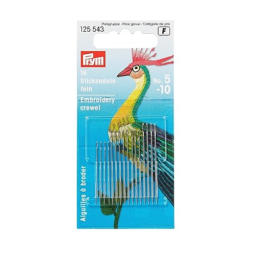 Prym Agujas De Coser A Mano para Bordar, Metal... - Amazon Espagne à 2.90€