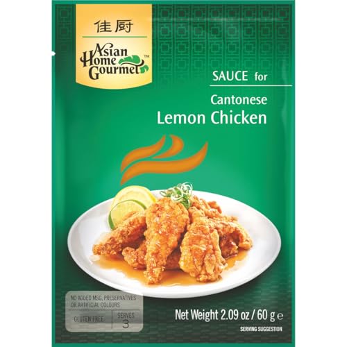 ASIAN HOME GOURMET, Sauce For Cantonese Lemon Chicken, 50g - Épicerie Amazon Allemagne à 1.79€