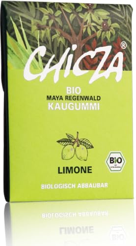 CHICZA Organic Chewing Gum Lime 1 x 30 g - Épicerie Amazon Royaume-Uni à 2.25€