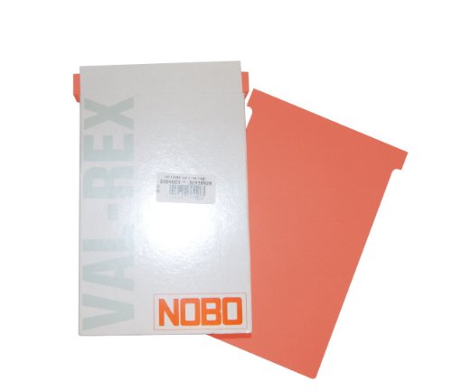 NOBO Schede a T dim 2 100pz - Arancio - 2202009 - Bon plan à 4.13€