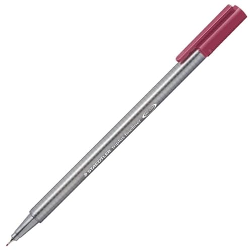 Staedtler 334-260 Penna da 0.3 mm, Rosso - Fournitures Bureau en promo à 1.29€